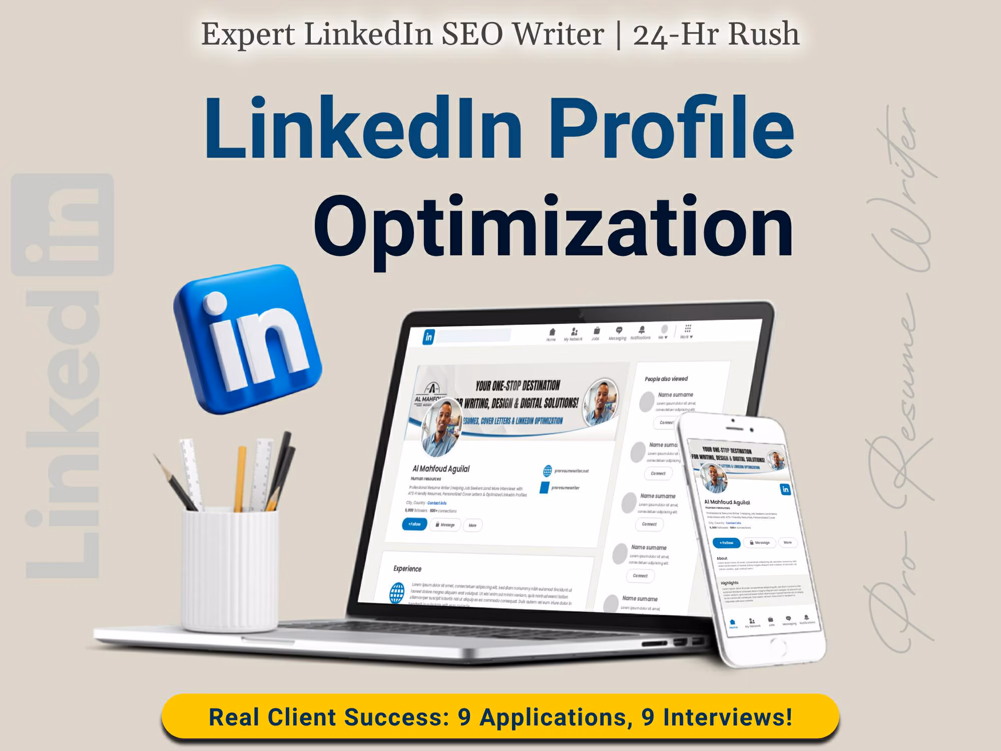 Profile Optimization & Enhancement LinkedIn Profile Building & Writing Services in Dallas TX 2026