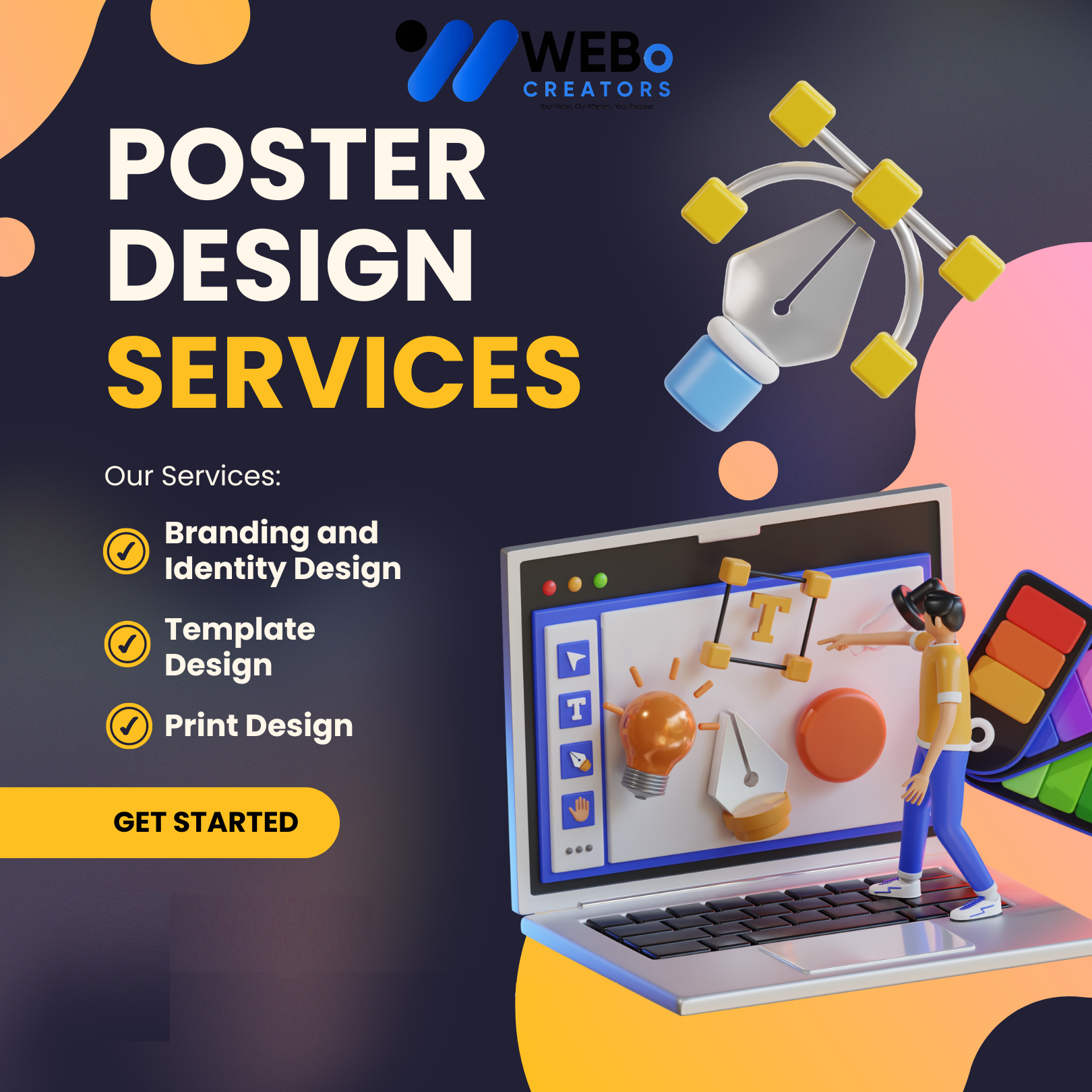 Poster Design Service | Get Powerful Advertising Poster in Dallas TX for Business and Events