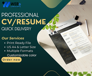 Elegant Resume Design Service, CV designs, CV writing in Dallas TX For Gain Job