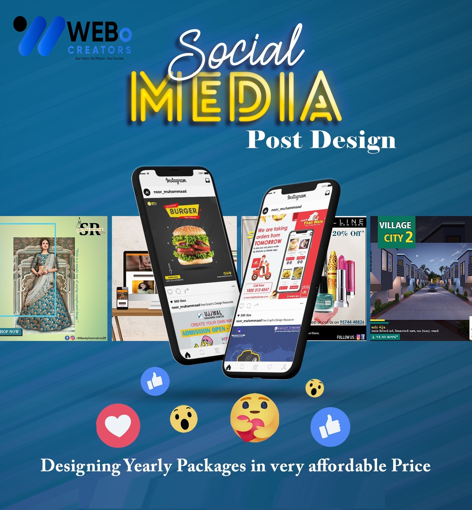 Social Media Post Design Services in Dallas TX for Businesses and Brands