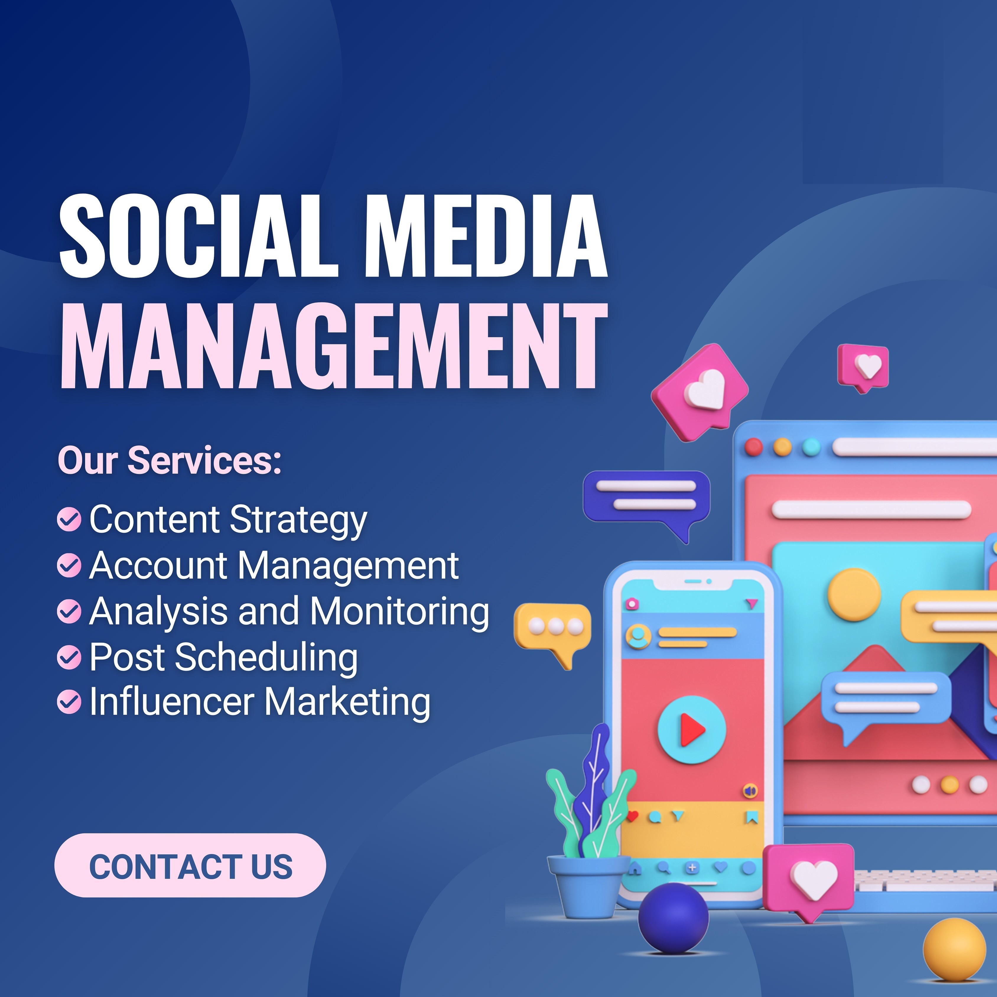 Best Social Media Design Service | Top Social Media Post Design in Dallas TX